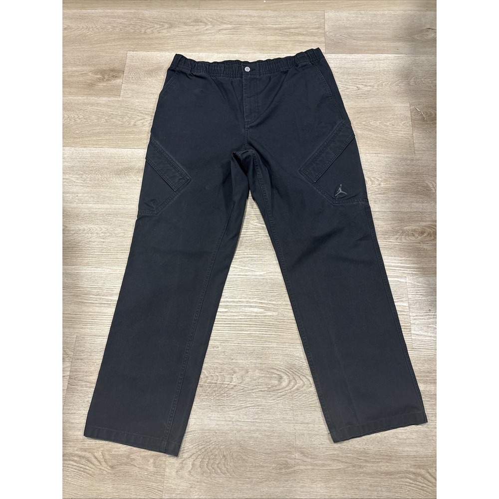 Nike Air Jordan Mens XL Black Essentials Chicago Cargo Pants FV7255-010